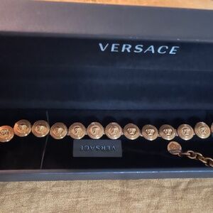 Versace Tribute Medusa Choker Necklace - NWT